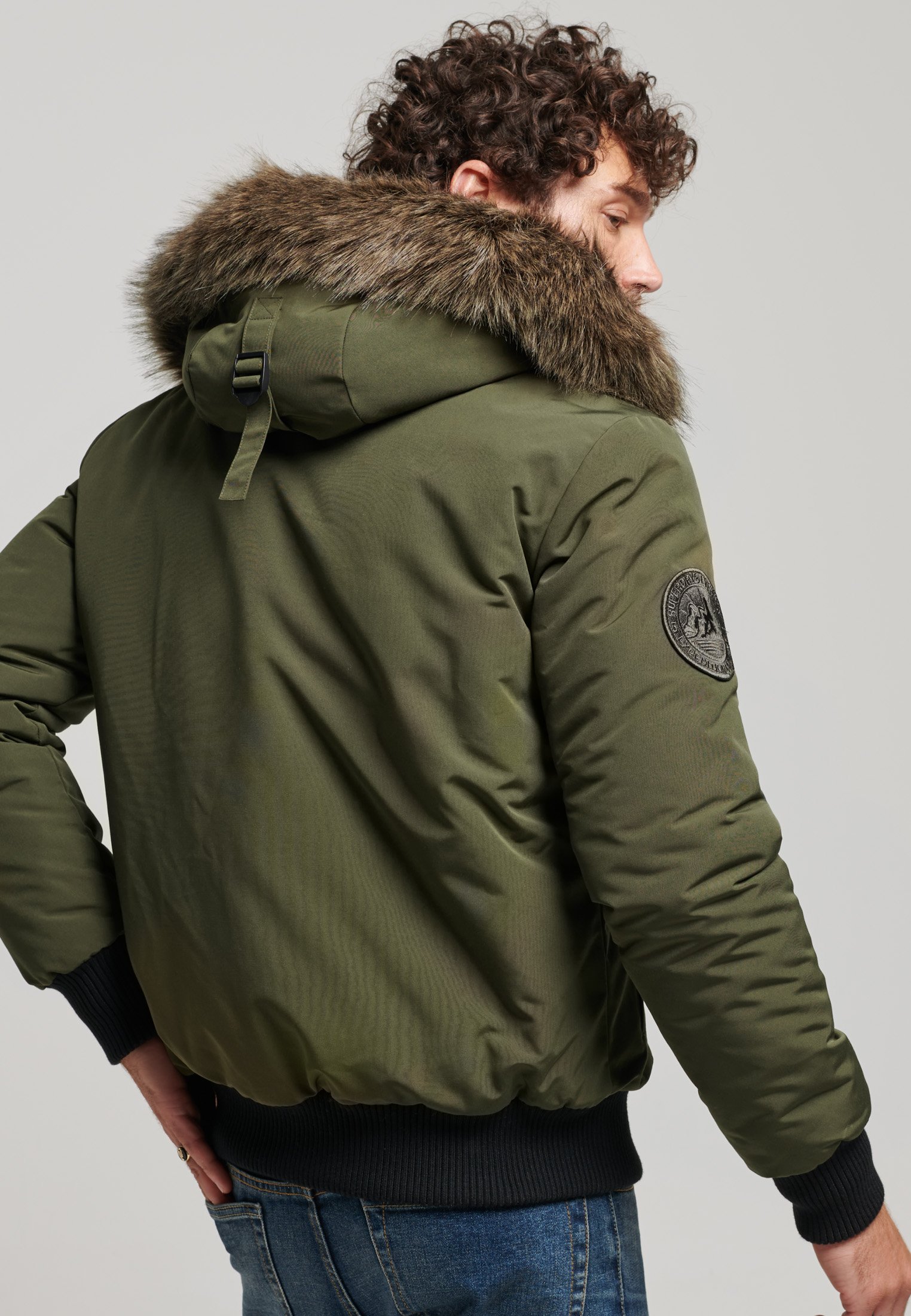 Bomberjacke herren mit fell Clearance